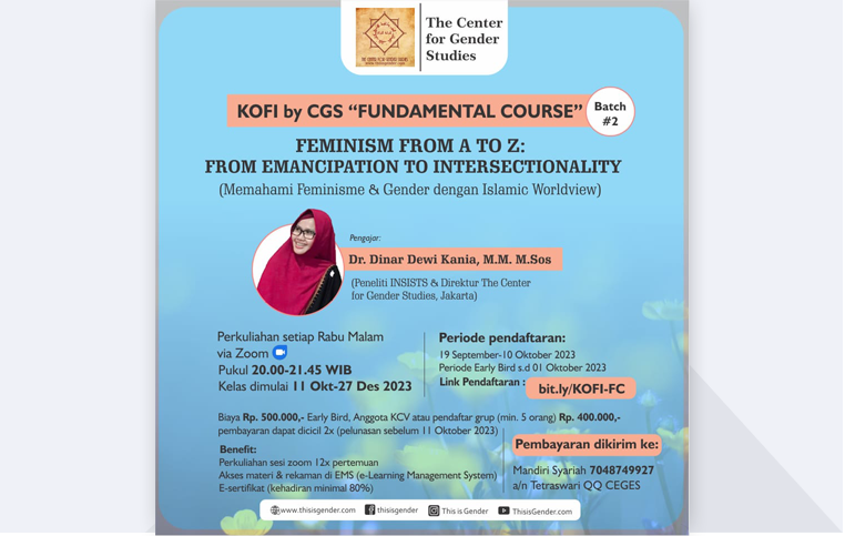 Feminism From A to Z: From Emancipation to Intersectionality | Batch 2